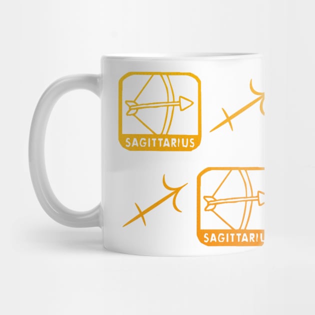 Sagittarius Birth Sign - Yellow by BurritoKitty